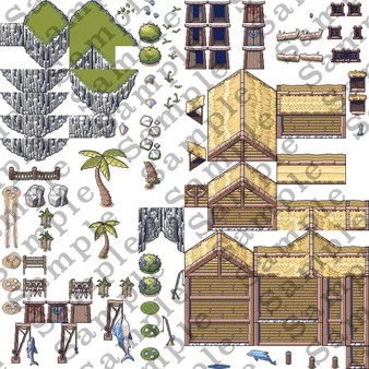 RPG Maker MV - Tropical Island Game Assets