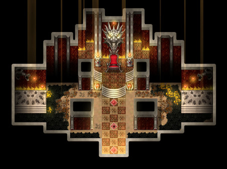 KHAiHOM.com - RPG Maker MZ - KR Elemental Dungeon Tileset - Fire Water Earth Wind