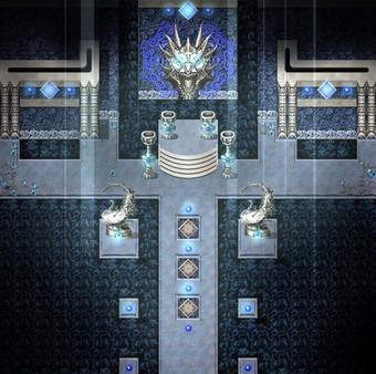 KHAiHOM.com - RPG Maker MZ - KR Elemental Dungeon Tileset - Fire Water Earth Wind