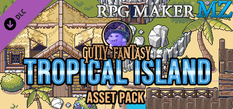 RPG Maker MZ - Tropical Island Game Assets banner image