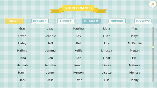 Our Life: Beginnings & Always - Voiced Name Expansion