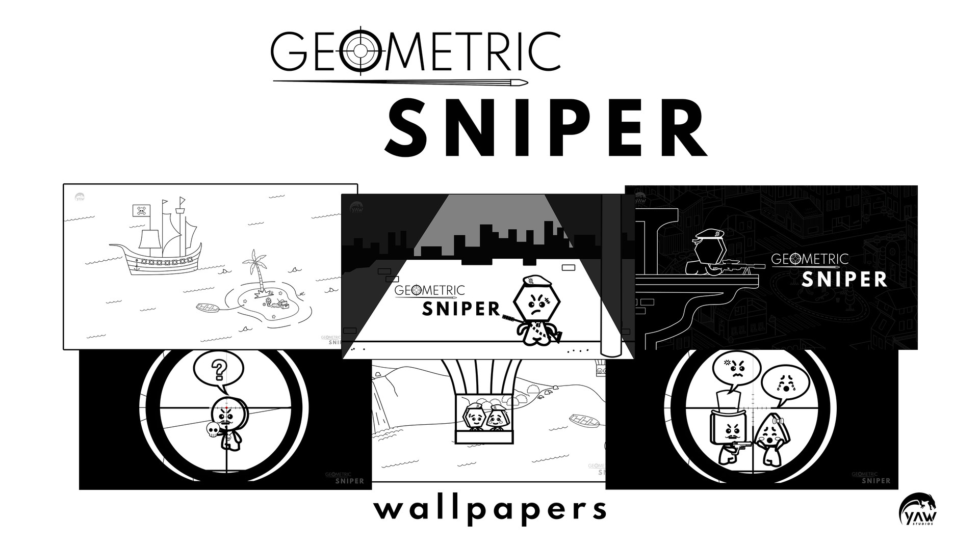 Geometric Sniper - Wallpapers Featured Screenshot #1