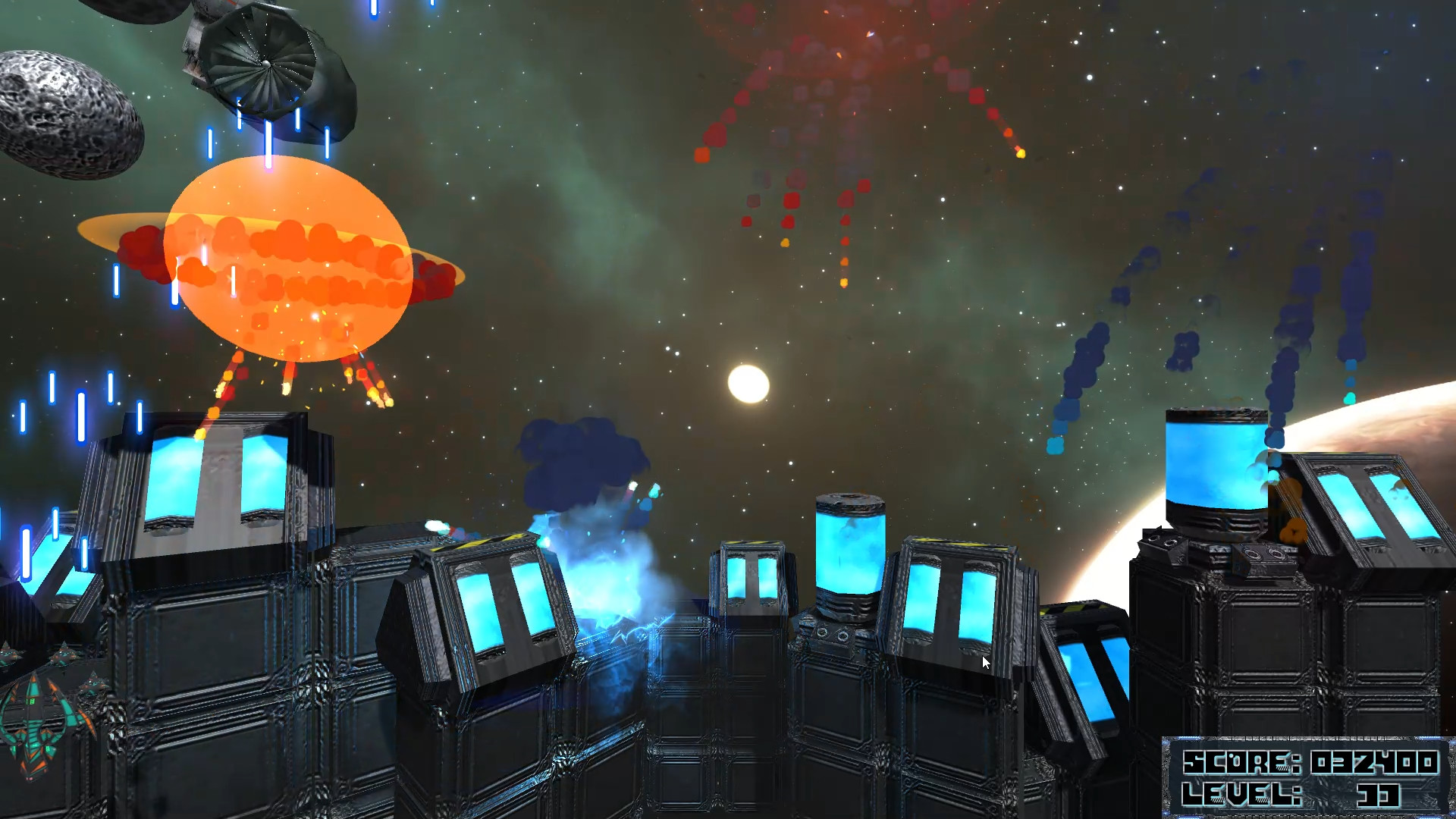 #3. Planet Cracker (Steam) 由: Nemoto Keisuke