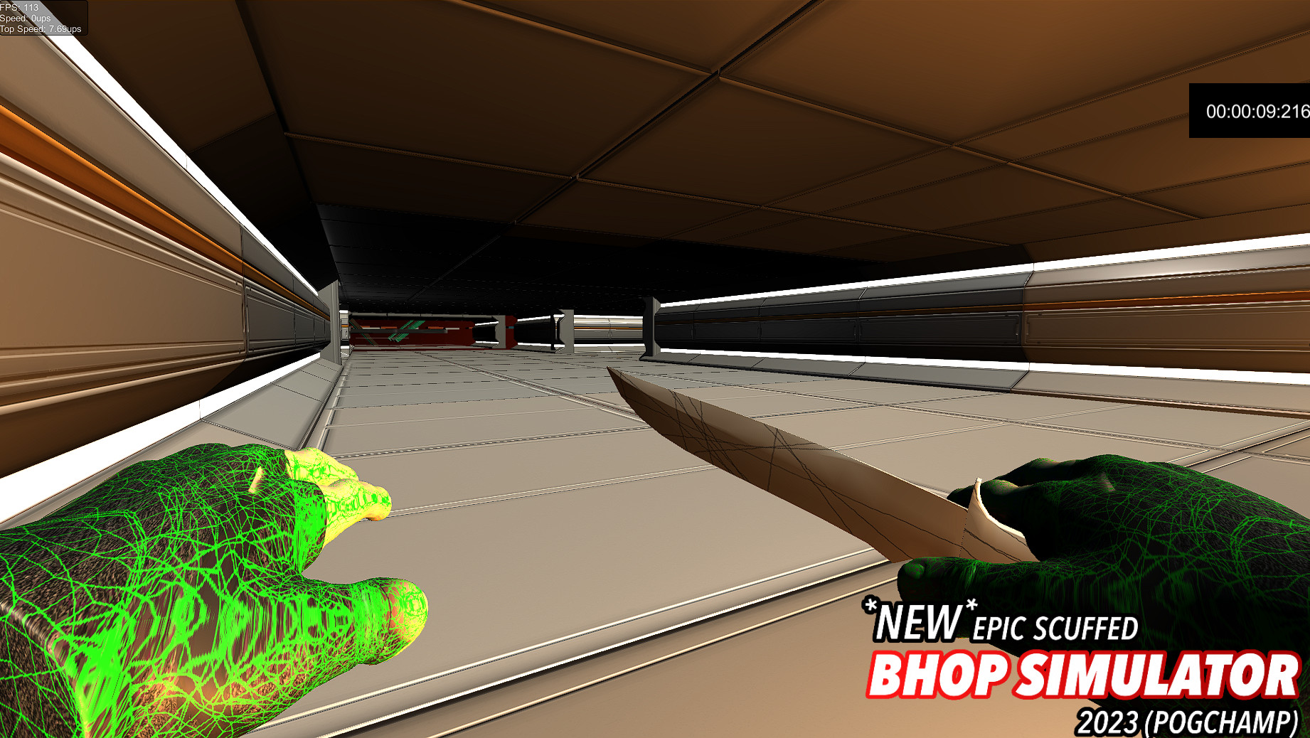 #7. *NEW* SCUFFED EPIC BHOP SIMULATOR 2023 (POG CHAMP) (Steam) 由: shanaz game studios