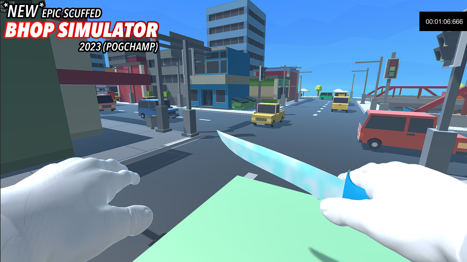 #8. *NEW* SCUFFED EPIC BHOP SIMULATOR 2023 (POG CHAMP) (Steam) 由: shanaz game studios