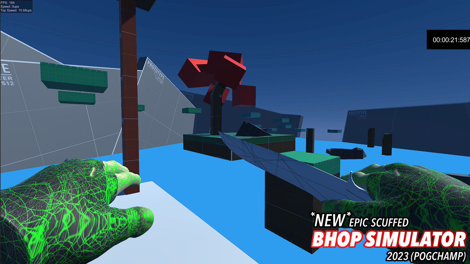 #5. *NEW* SCUFFED EPIC BHOP SIMULATOR 2023 (POG CHAMP) (Steam) 由: shanaz game studios