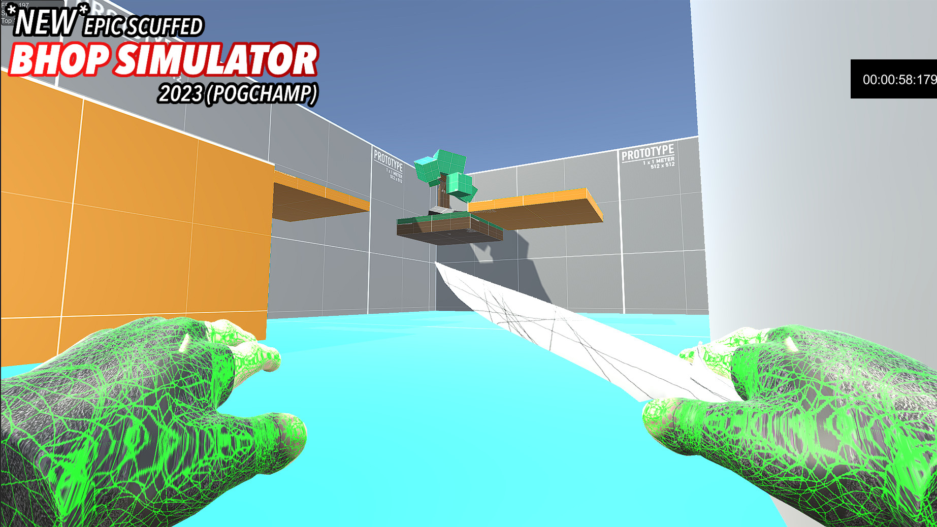 #10. *NEW* SCUFFED EPIC BHOP SIMULATOR 2023 (POG CHAMP) (Steam) 由: shanaz game studios