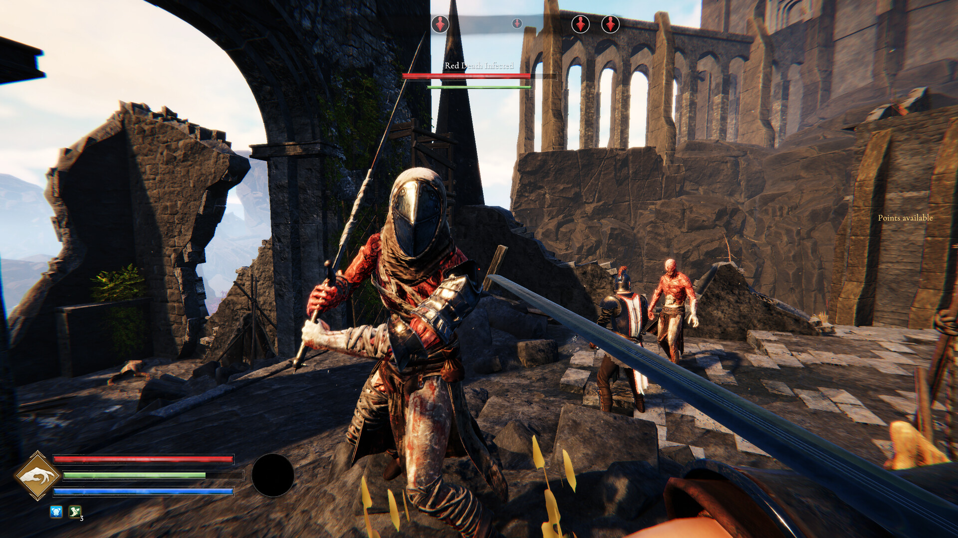 Tainted Grail: The Fall of Avalon gameplay screenshot 2