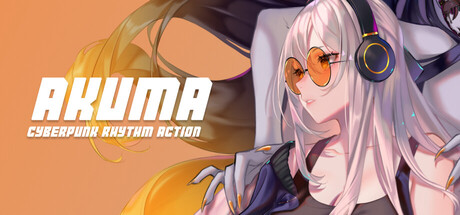 AKUMA: Cyberpunk Rhythm Action header banner