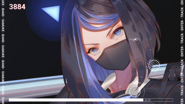 AKUMA: Cyberpunk Rhythm Actionfor windows and Linux 1