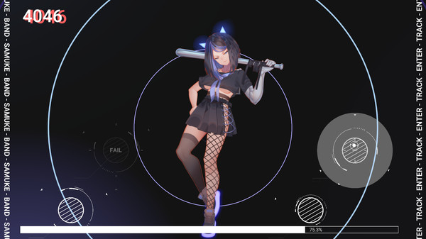 AKUMA: Cyberpunk Rhythm Action screenshot 3