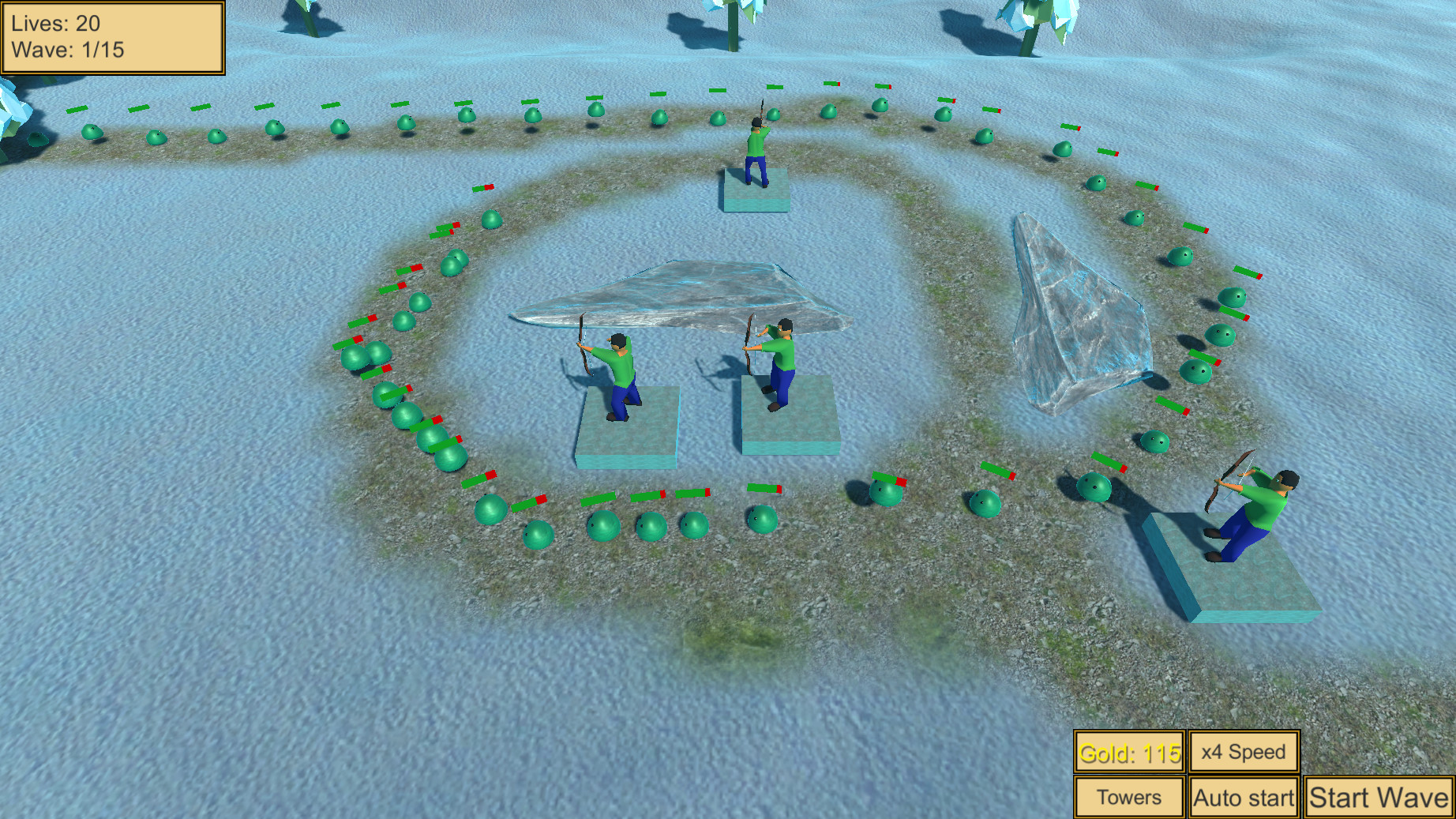 #4. Slime Time TD (Steam) By: Christopher Ally