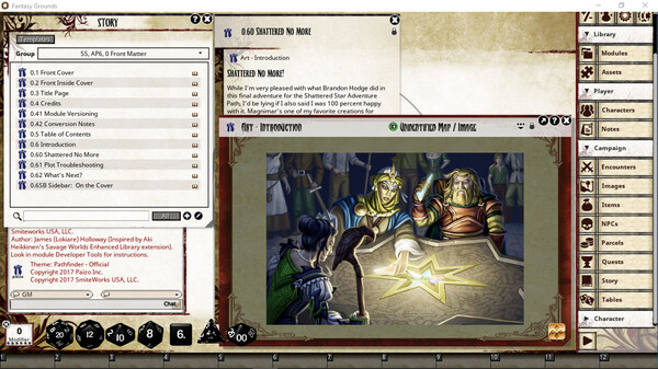 Fantasy Grounds - Pathfinder RPG - Shattered Star AP 6: The Dead Heart of Xin