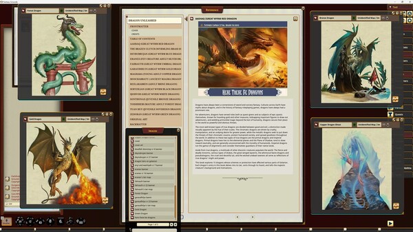 Fantasy Grounds - Pathfinder RPG - Campaign Setting: Dragons Unleashed
