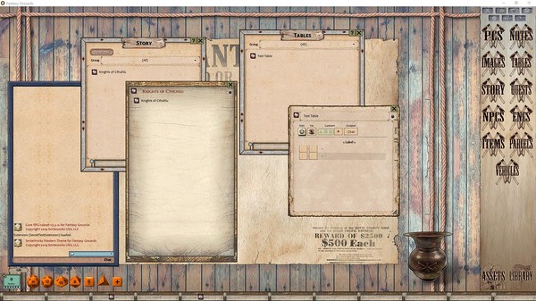 Fantasy Grounds - FG Theme - Western