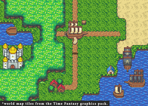 KHAiHOM.com - RPG Maker MZ - Time Fantasy Ships