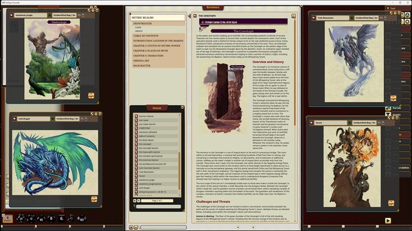 Fantasy Grounds - Pathfinder RPG - Campaign Setting: Mythic Realms