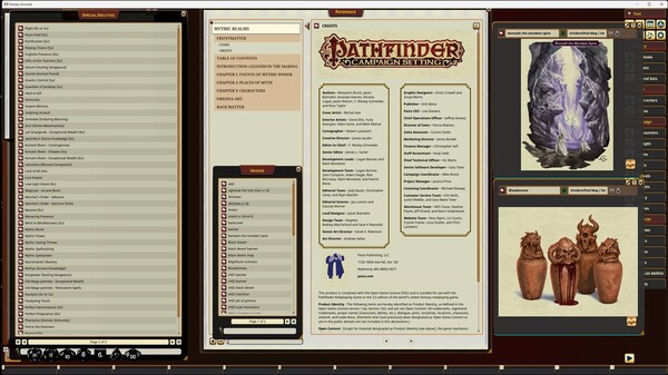 Fantasy Grounds - Pathfinder RPG - Campaign Setting: Mythic Realms