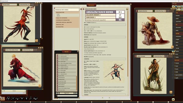 Fantasy Grounds - Pathfinder RPG - Campaign Setting: Inner Sea NPC Codex