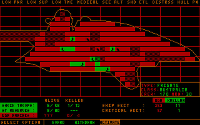 STAR FLEET II - Krellan Commander Version 2.0 screenshot 2