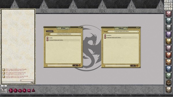 Fantasy Grounds - Rumours, Notes and Books Collection