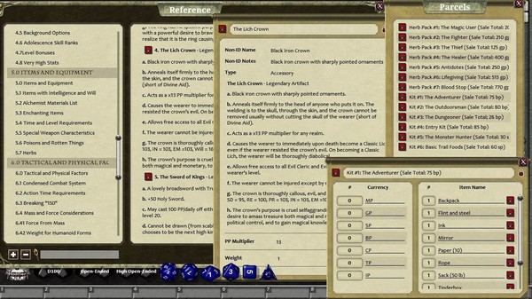 Fantasy Grounds - Rolemaster Companion I