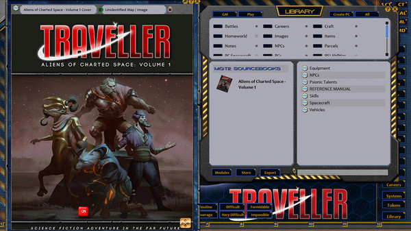 Fantasy Grounds - Aliens of Charted Space Volume 1