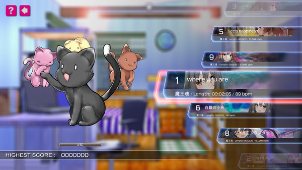 Screenshot z NEKO PAPALA