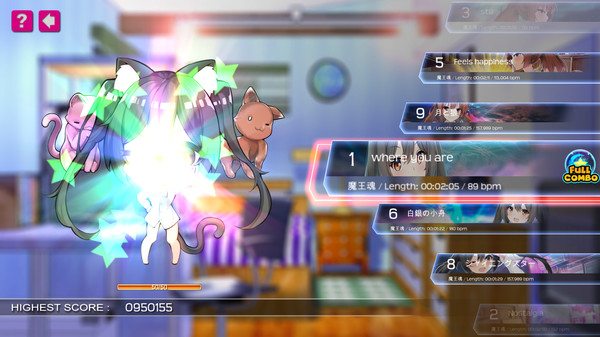 Screenshot z NEKO PAPALA