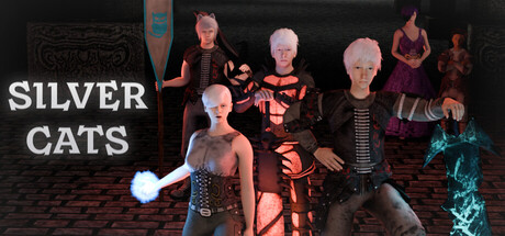 Silver Cats header art