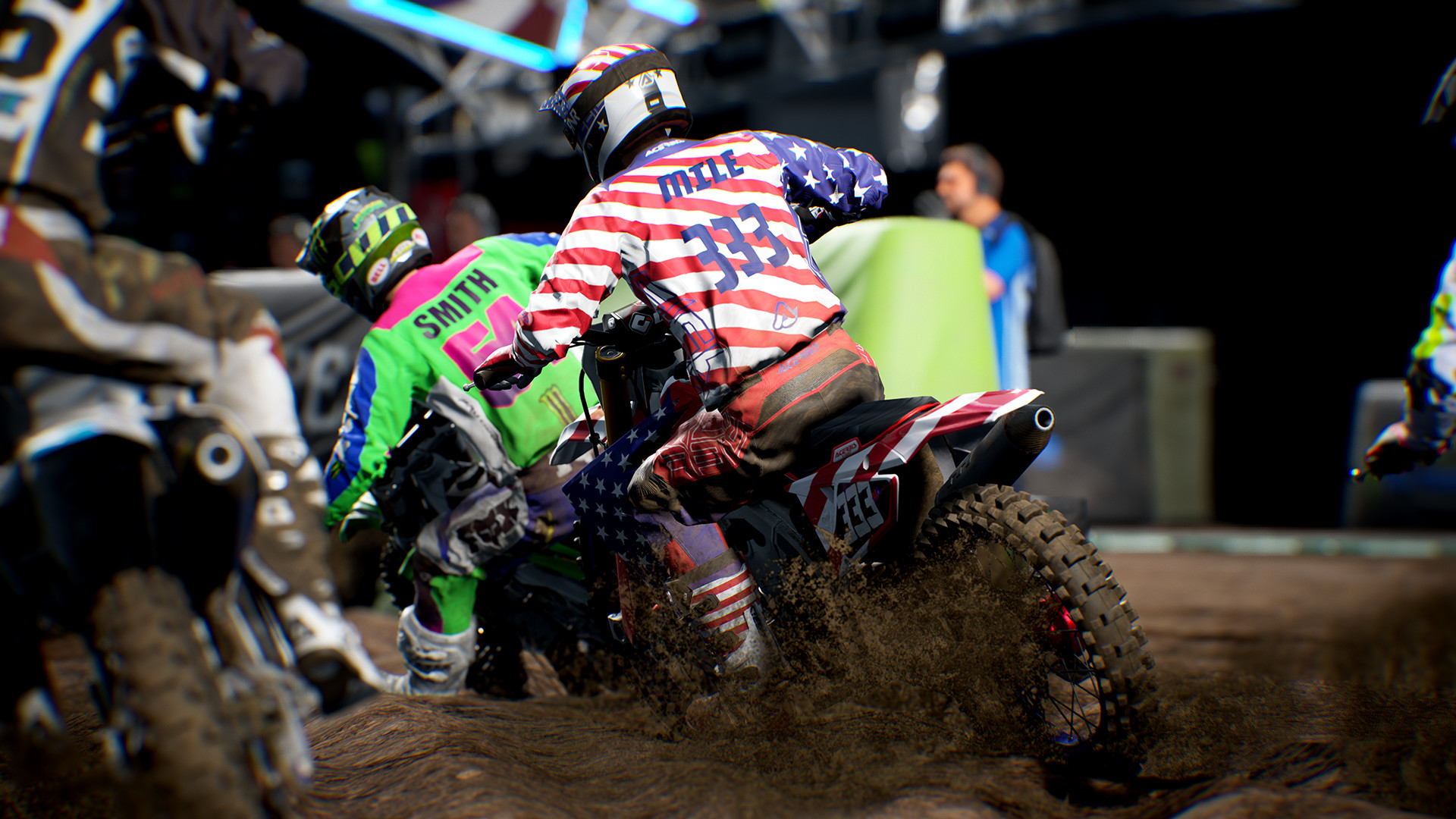 Monster Energy Supercross 4 - Customization Pack Patriot Featured Screenshot #1