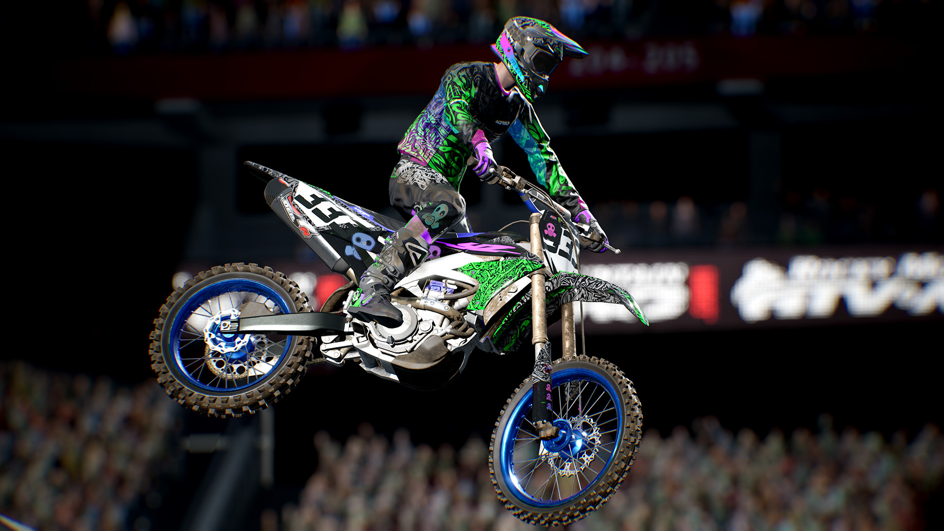 Monster Energy Supercross 4 - Customization Pack Neon Featured Screenshot #1