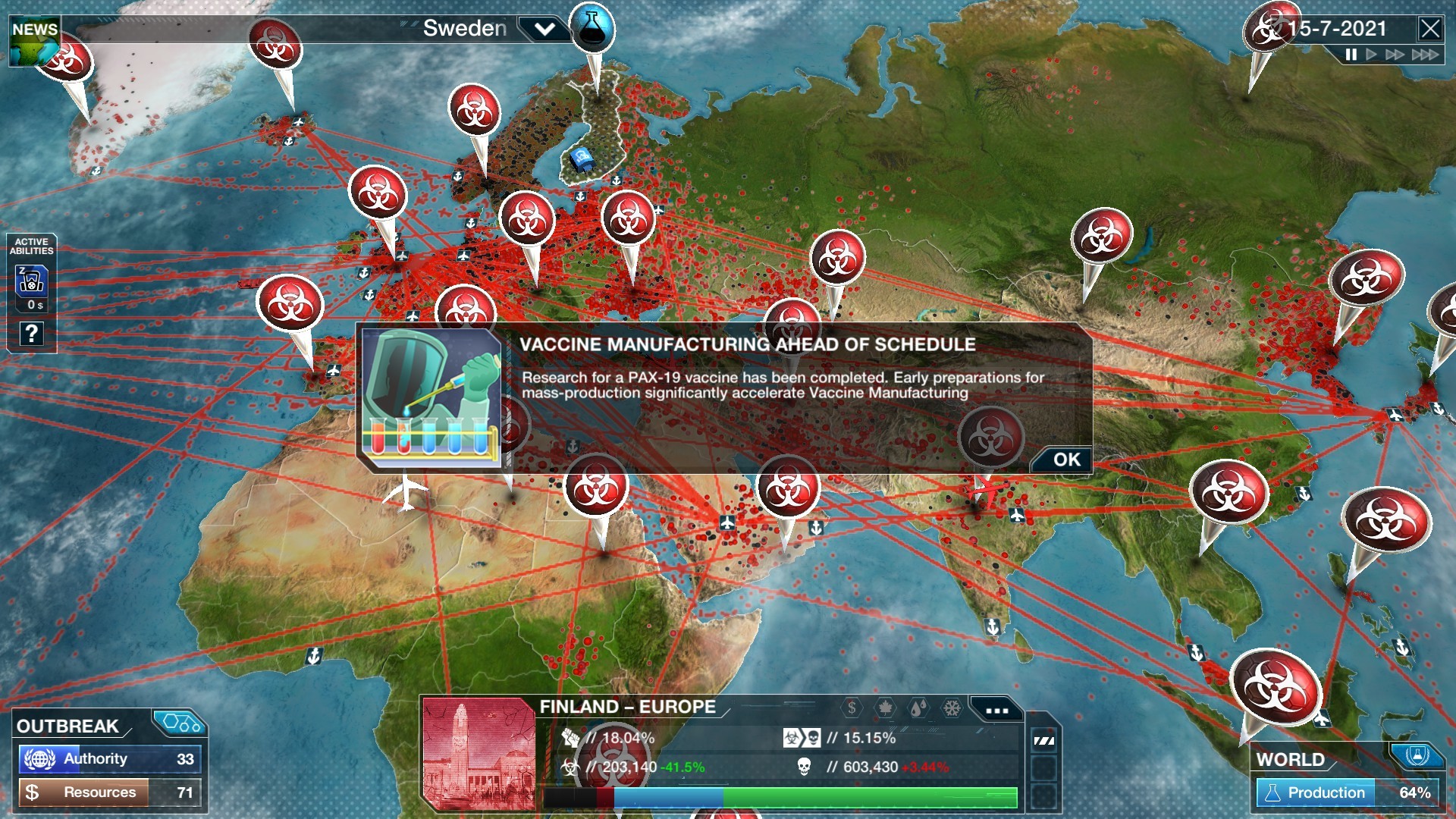 Plague Inc: The Cure Featured Screenshot #1