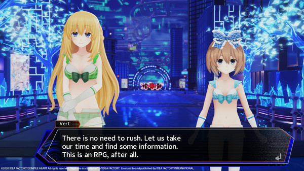 Neptunia Virtual Stars - Bikini Outfit: Goddess Set