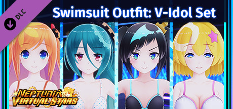 Neptunia Virtual Stars - Swimsuit Outfit: V-Idol Set banner image