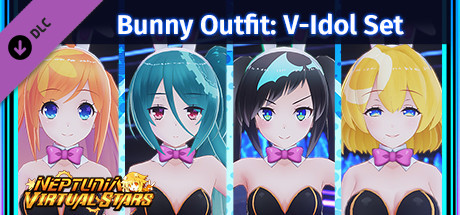 Neptunia Virtual Stars - Bunny Outfit: V-Idol Set banner image