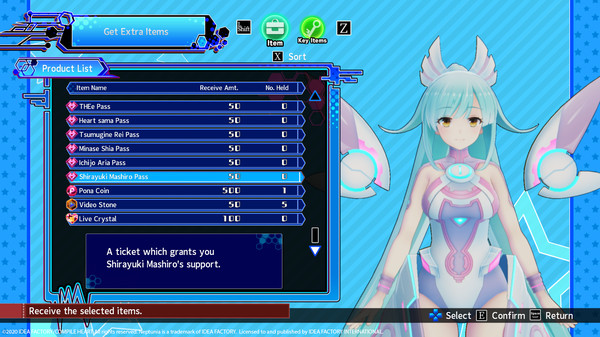 Neptunia Virtual Stars - Deluxe Item Pack