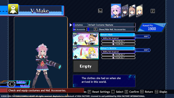 Neptunia Virtual Stars - Ileheart Pack