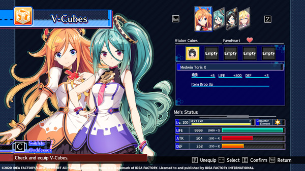 Neptunia Virtual Stars - Medwin Toris Pack