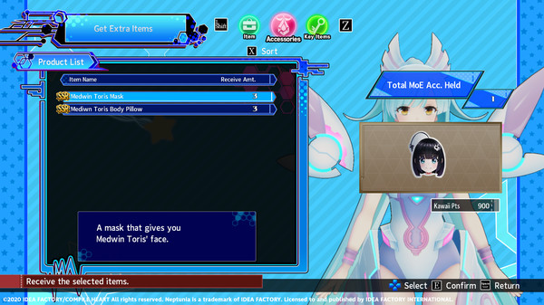 Neptunia Virtual Stars - Medwin Toris Pack