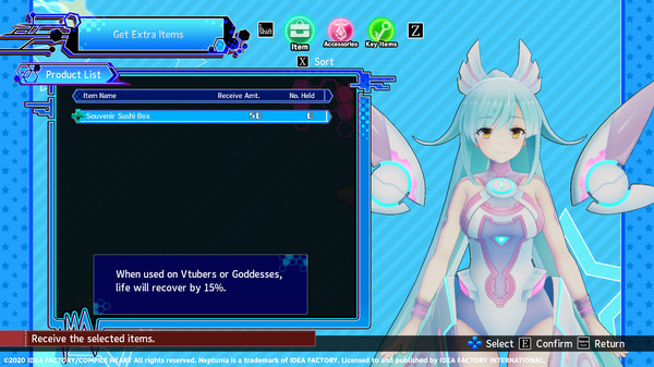 Neptunia Virtual Stars - Inuyama Tamaki Pack