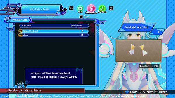 Neptunia Virtual Stars - Pinky Pop Hepburn Pack