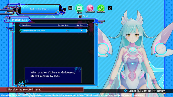 Neptunia Virtual Stars - Akatsuki UNI Pack