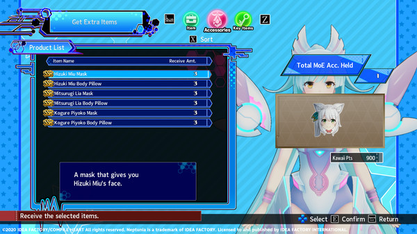 Neptunia Virtual Stars - WACTOR Pack (DLC) screenshot 7