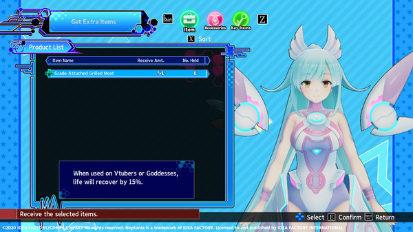 Neptunia Virtual Stars - Tenjin Kotone Pack