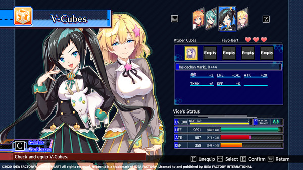 Neptunia Virtual Stars - INSIDEChan Sisters Pack