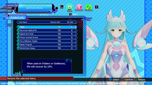 Neptunia Virtual Stars - Electronic Fairy Project x Kokounoakumu-Nightmare- Pack