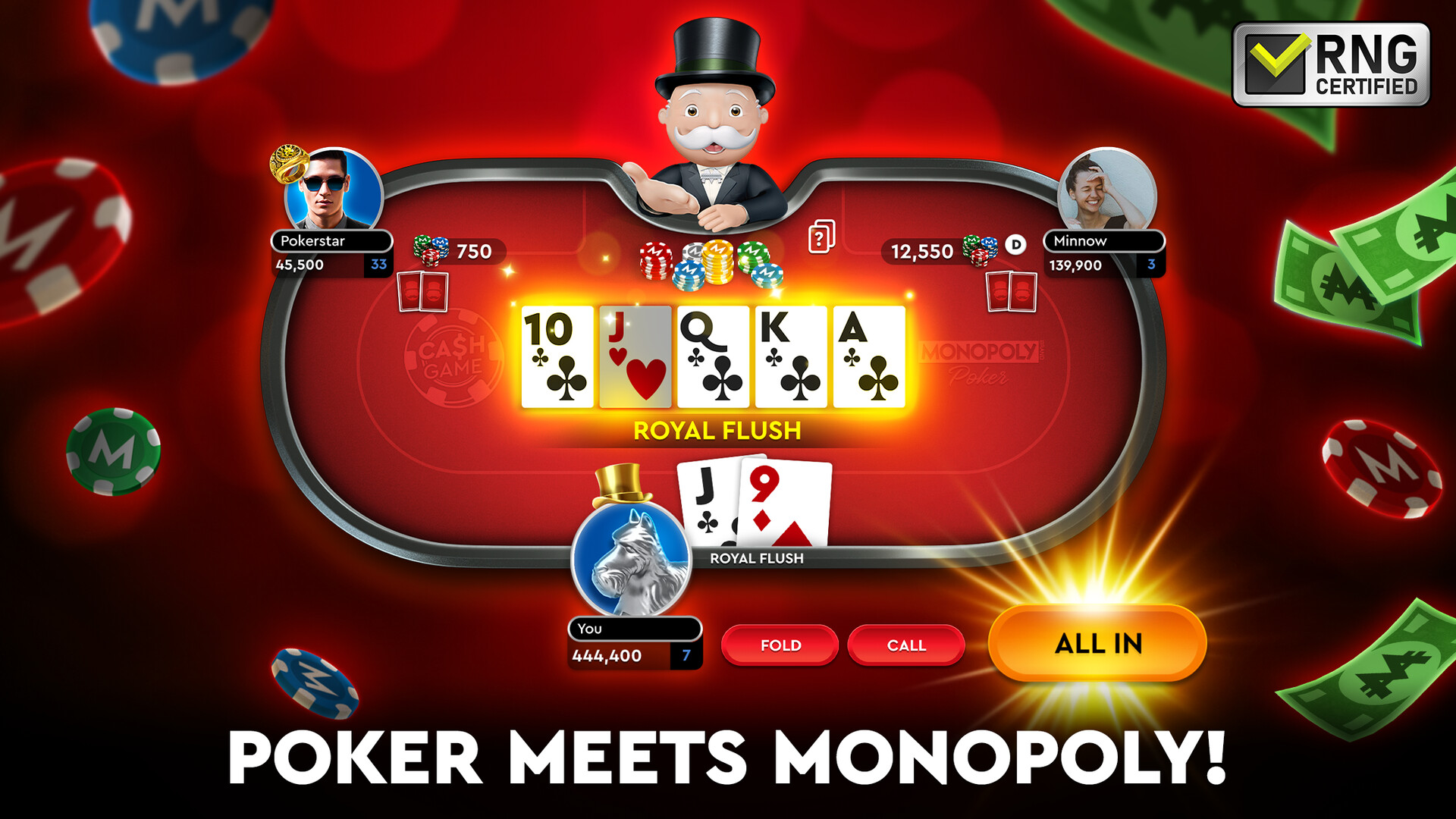 MONOPOLY Pokerのスクリーンショット 1