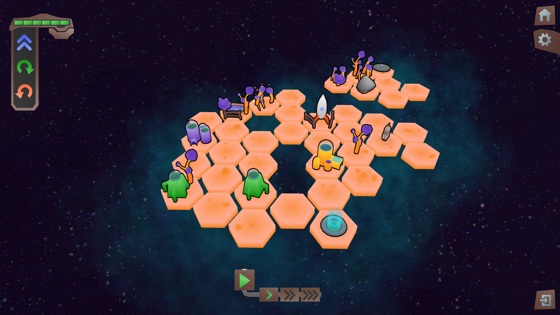 #4. Among Stars and Robots (Steam) 由: Blackdrop Interactive