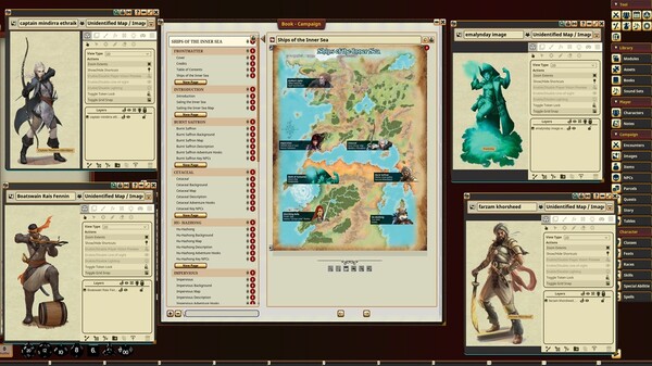 Fantasy Grounds - Pathfinder RPG - Campaign Setting: Ships of the Inner Sea